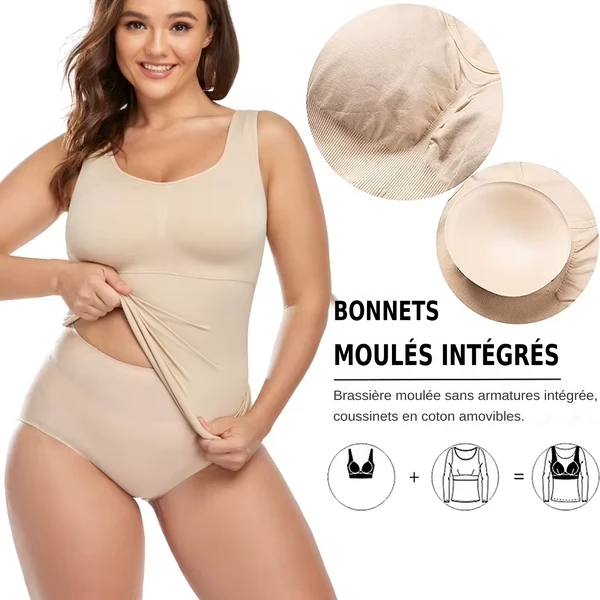 Bretelles larges et douces